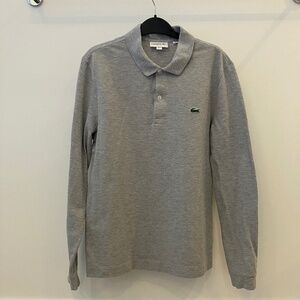 Lacoste Slim-Fit Long-Sleeve Polo